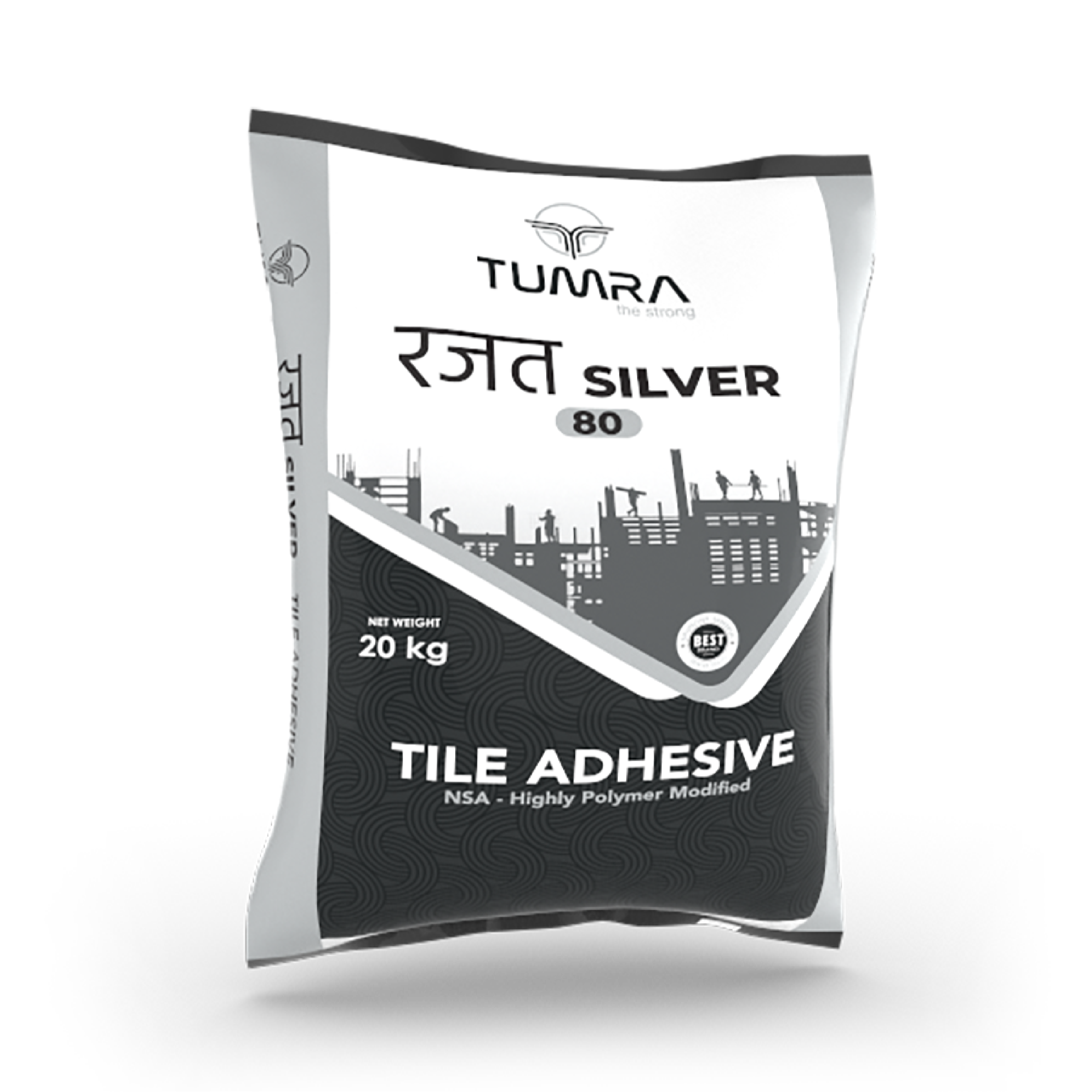 TILE ADHESIVE Silver (80)